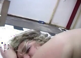 Zoophile mature vixen endures her dog’s cock in her needy holes